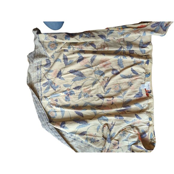 Vintage 90s Talbots Tropical Wrap Skirt 10 Petite - Picture 4 of 6